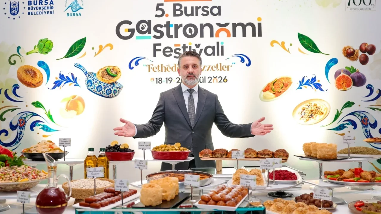 Uluslararası 5. Bursa Gastronomi Festivali “Fetheden Lezzetler” temasıyla geliyor