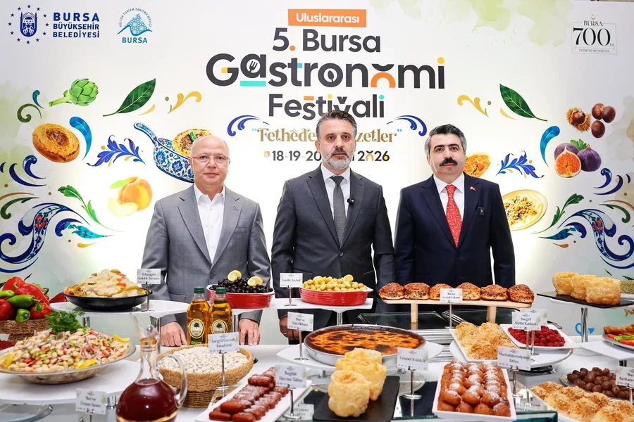 Uluslararası 5. Bursa Gastronomi Festivali “Fetheden Lezzetler” temasıyla geliyor