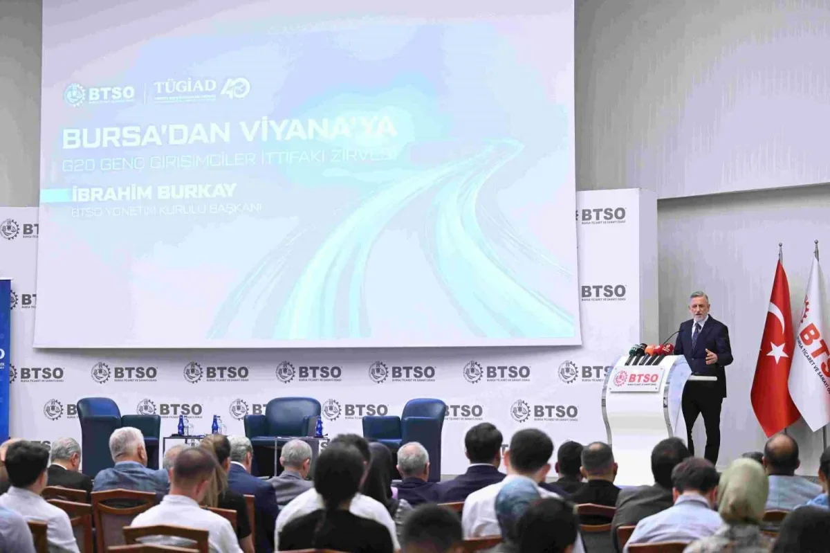 Bursa iş dünyası, G20 Genç Girişimciler Zirvesi öncesi buluştu