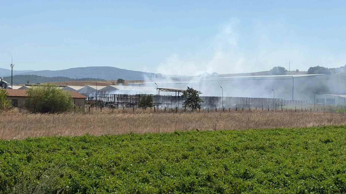Bursa Mustafakemalpaşa'daki fabrika yangını kontrol altına alındı