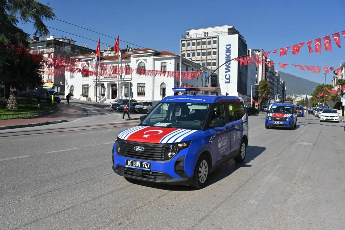 Bursa'da zabıta haftasında hakkaniyet vurgusu ve kortej