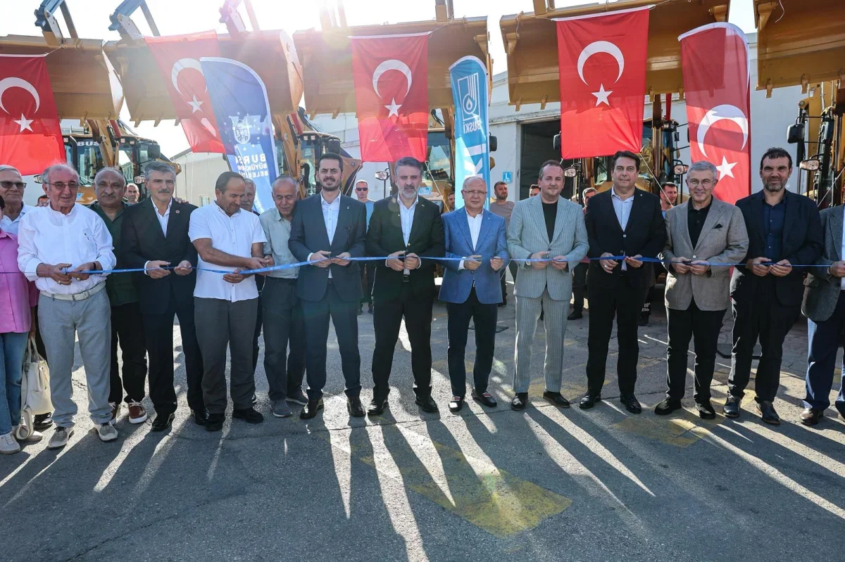 Bursa'da BUSKİ filosuna 156 milyon liralık 26 araç takviyesi