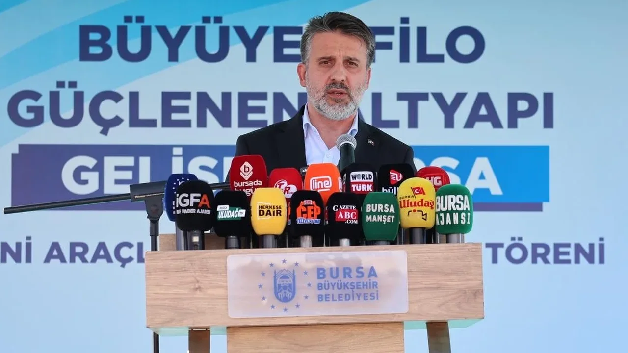 Bursa'da BUSKİ filosuna 156 milyon liralık 26 araç takviyesi