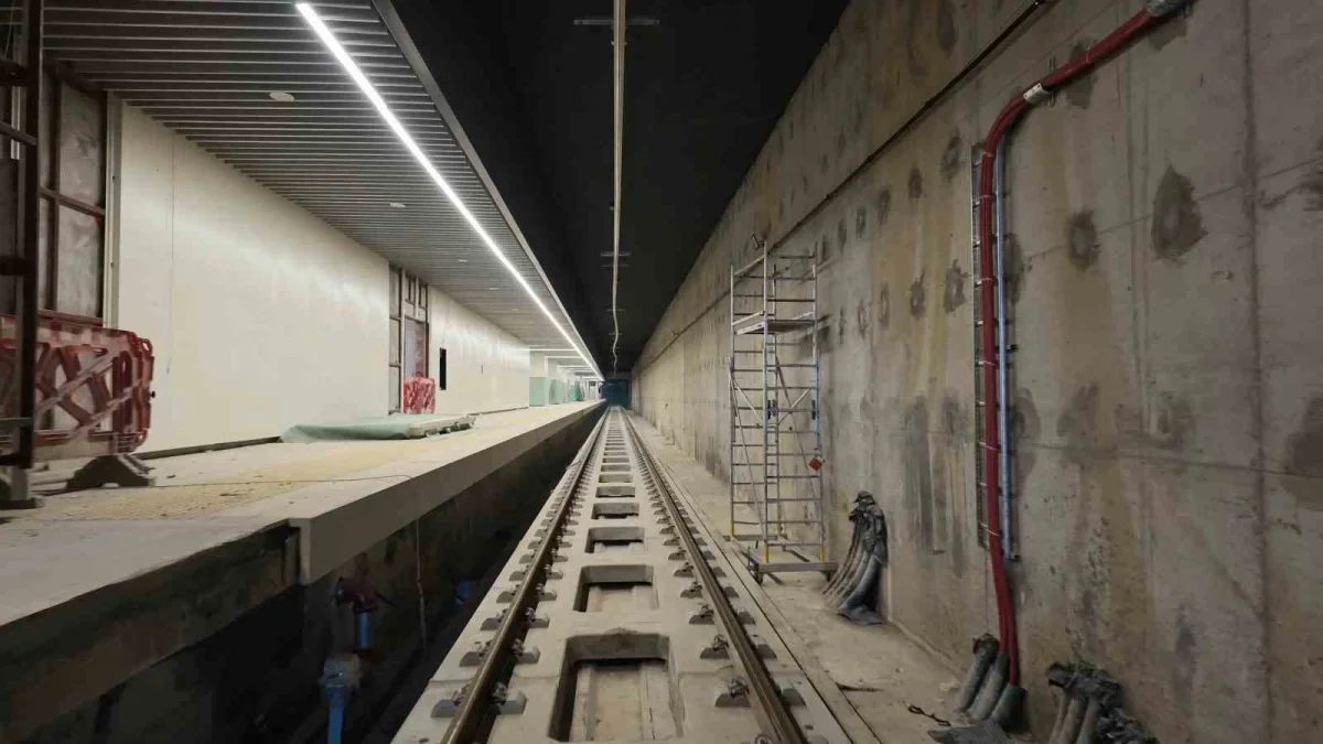 Bursa Şehir Hastanesi metrosunda sona gelindi: Açılış 2027 hedefi
