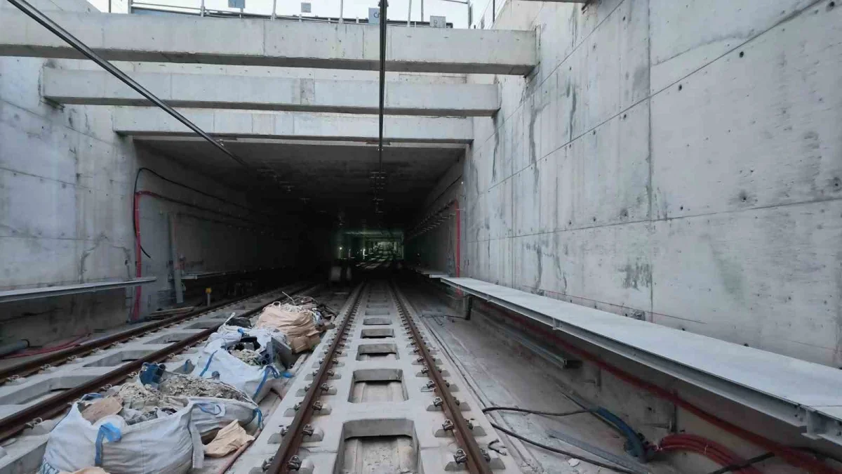 Bursa Şehir Hastanesi metrosunda sona gelindi: Açılış 2027 hedefi