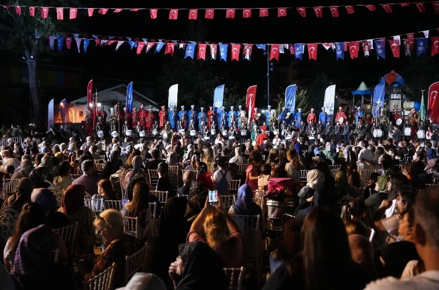 Yenişehir'de 88 kişilik mehter, bando ve ritim grubu buluştu
