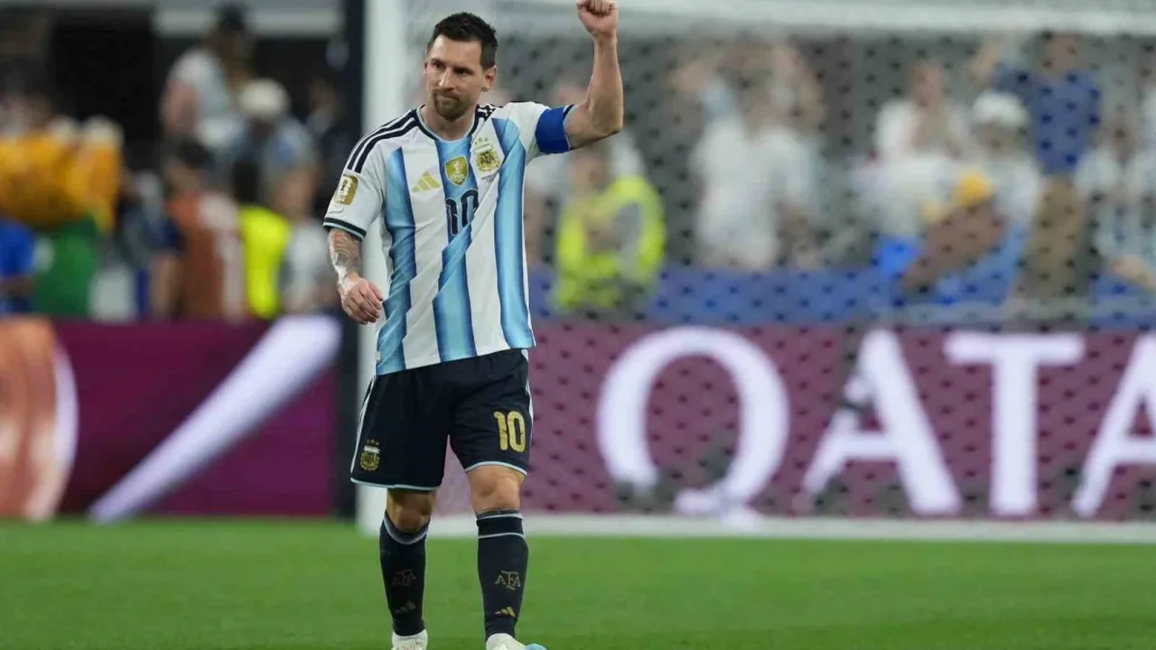 Arjantin'de Lionel Messi için 10. dakikada saygı duruşu
