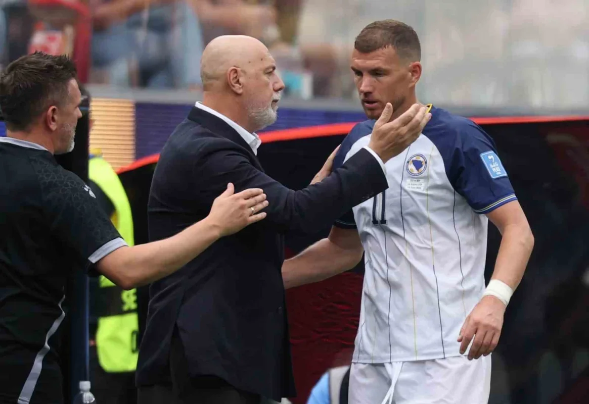 Edin Dzeko milli takım kariyerini İsveç maçı sonrası bitiriyor