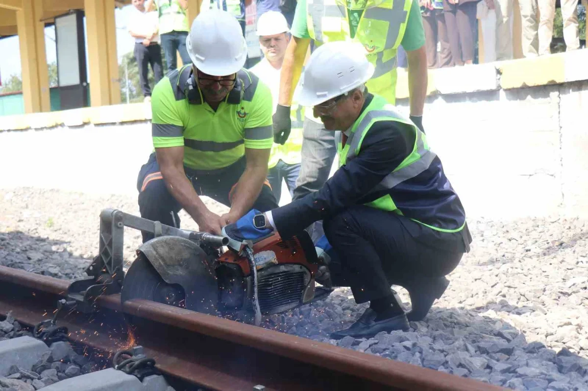Sakarya'da raylar yer altına iniyor: 2 kilometrelik dönüşüm