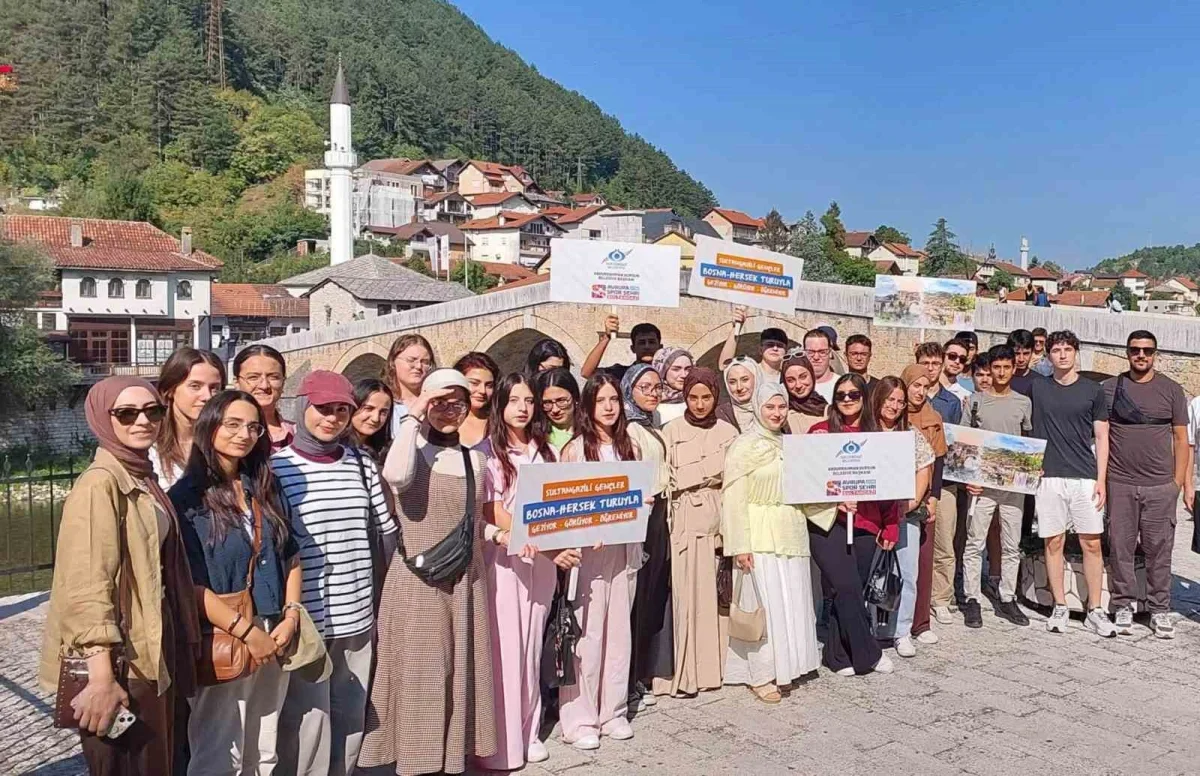 Sultangazi Belediyesi okul birincilerini Bosna Hersek'te ağırladı