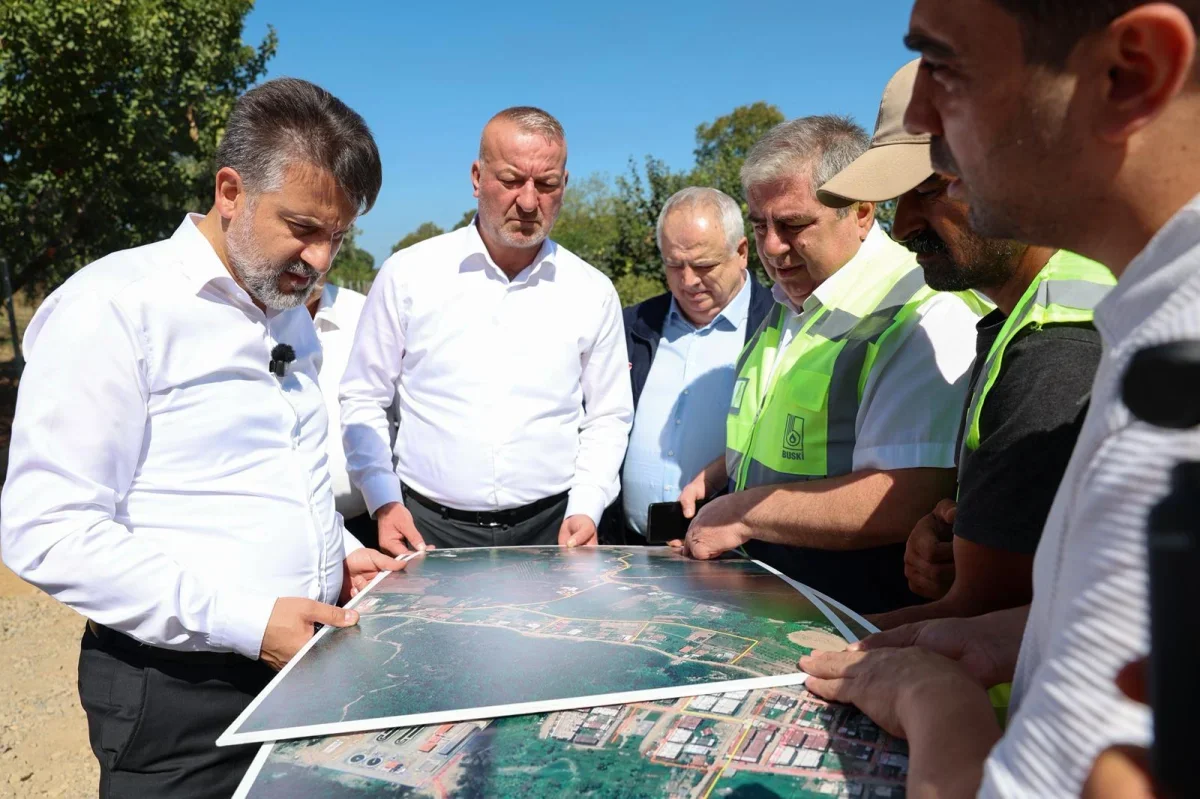 Karacabey'de altyapı, köprü ve yol yatırımları yerinde incelendi