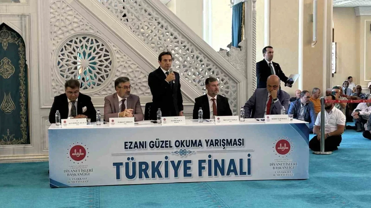 Denizli'den Turan Tosun Ezanı Güzel Okuma Yarışması'nda birinci oldu