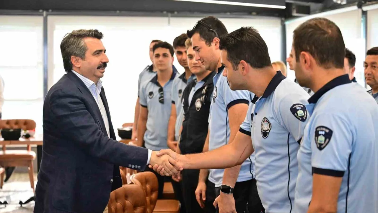 Yıldırım'da Zabıta Haftası kutlandı: Başkan Yılmaz'dan mesaj