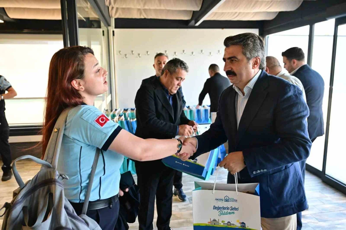 Yıldırım'da Zabıta Haftası kutlandı: Başkan Yılmaz'dan mesaj