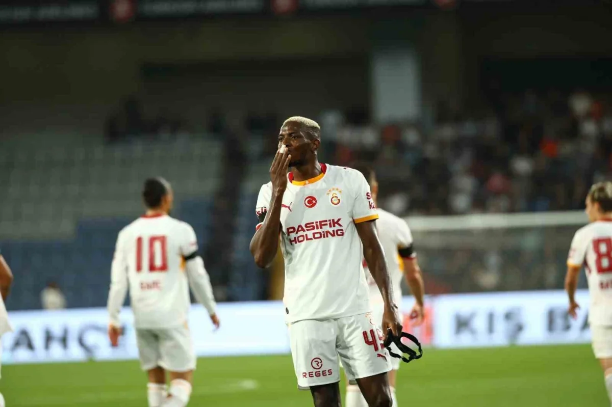 Başakşehir 0-1 Galatasaray | Osimhen ilk yarıda golü attı