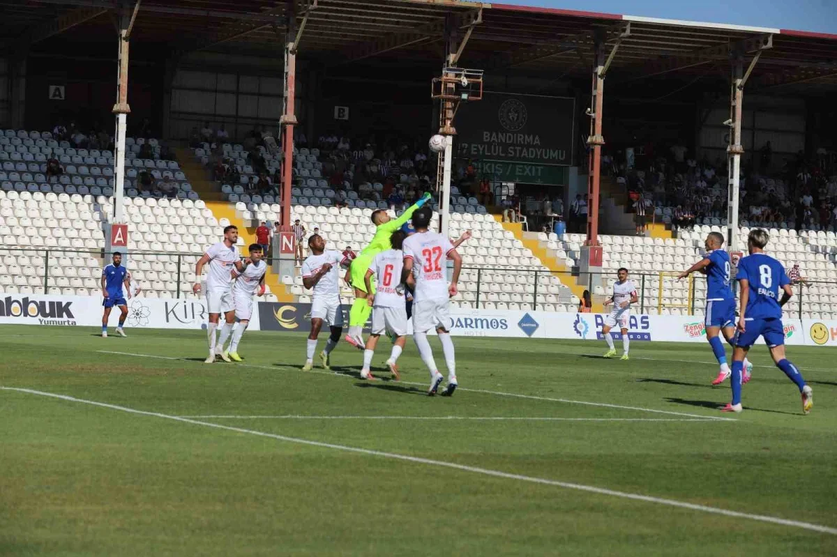 Bandırmaspor 6-0 Boluspor: Trendyol 1. Lig'de farklı galibiyet