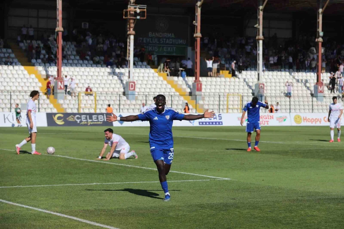 Bandırmaspor 6-0 Boluspor: Trendyol 1. Lig'de farklı galibiyet