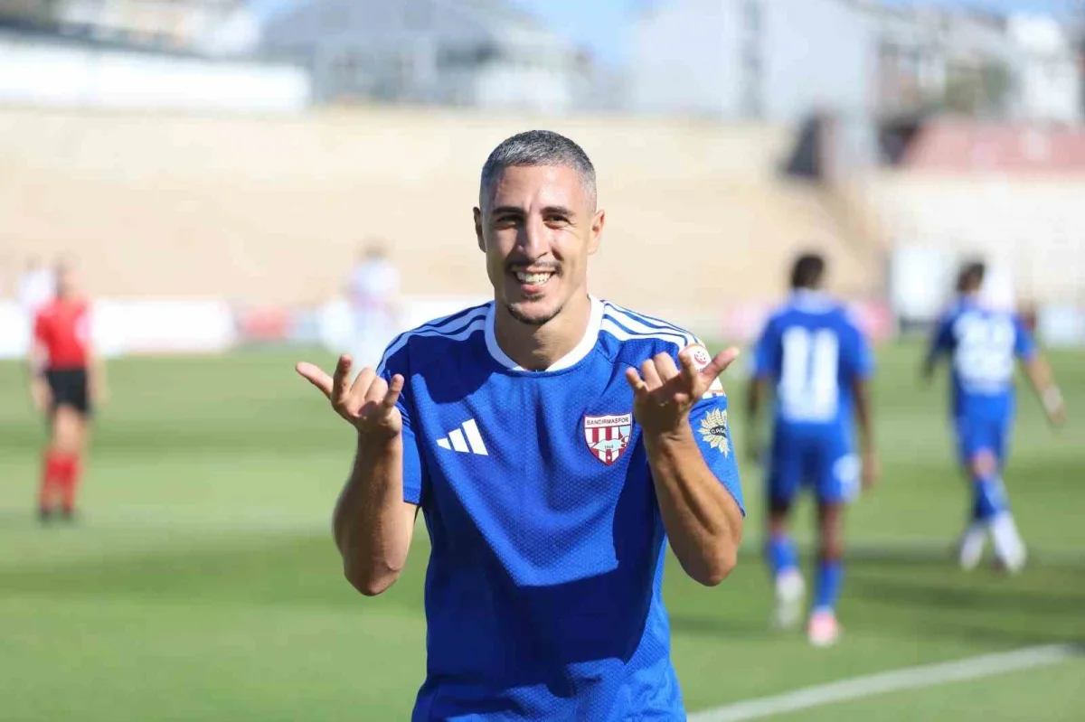 Bandırmaspor 6-0 Boluspor: Trendyol 1. Lig'de farklı galibiyet
