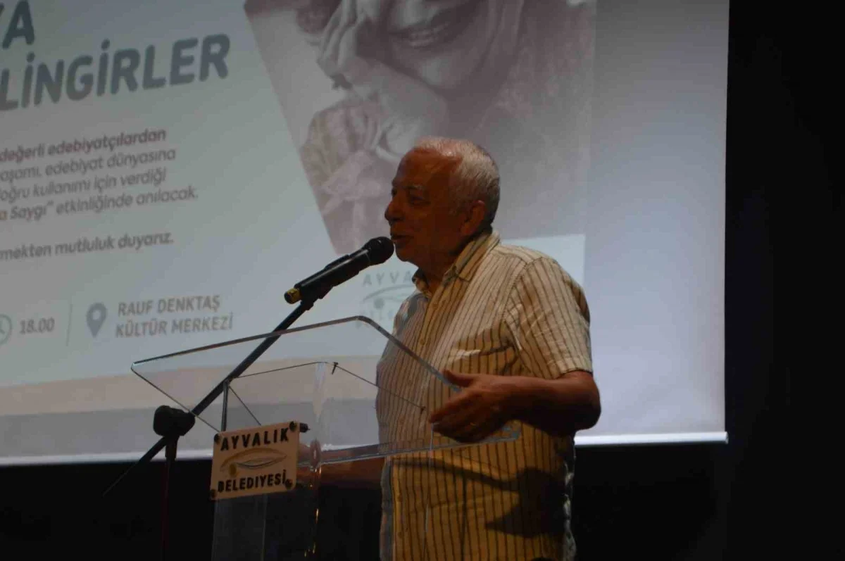 Ayvalık'ta Feyza Hepçilingirler'e "Ustamıza Saygı" gecesi