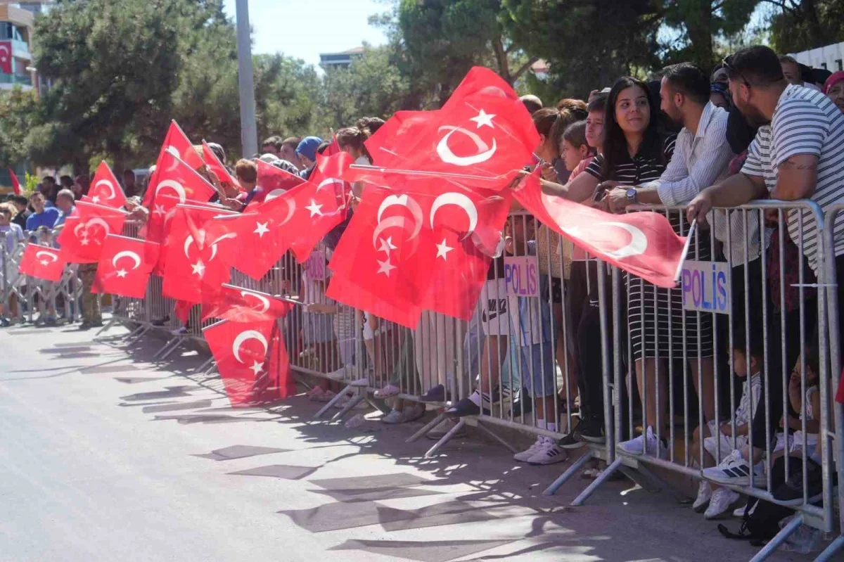 Balıkesir kurtuluşunda tülütabaklar yine ilgi odağı oldu