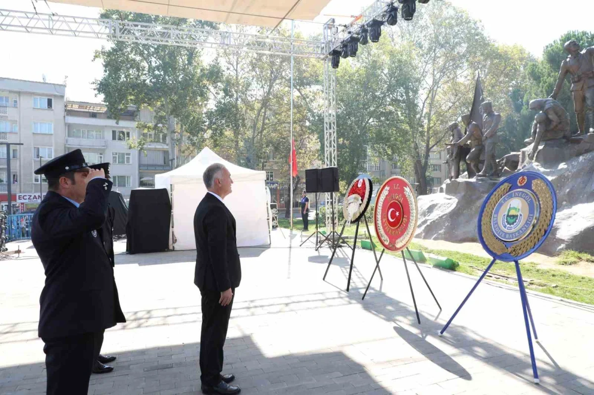 İnegöl'ün kurtuluşunun 104. yılı törenlerle kutlanıyor