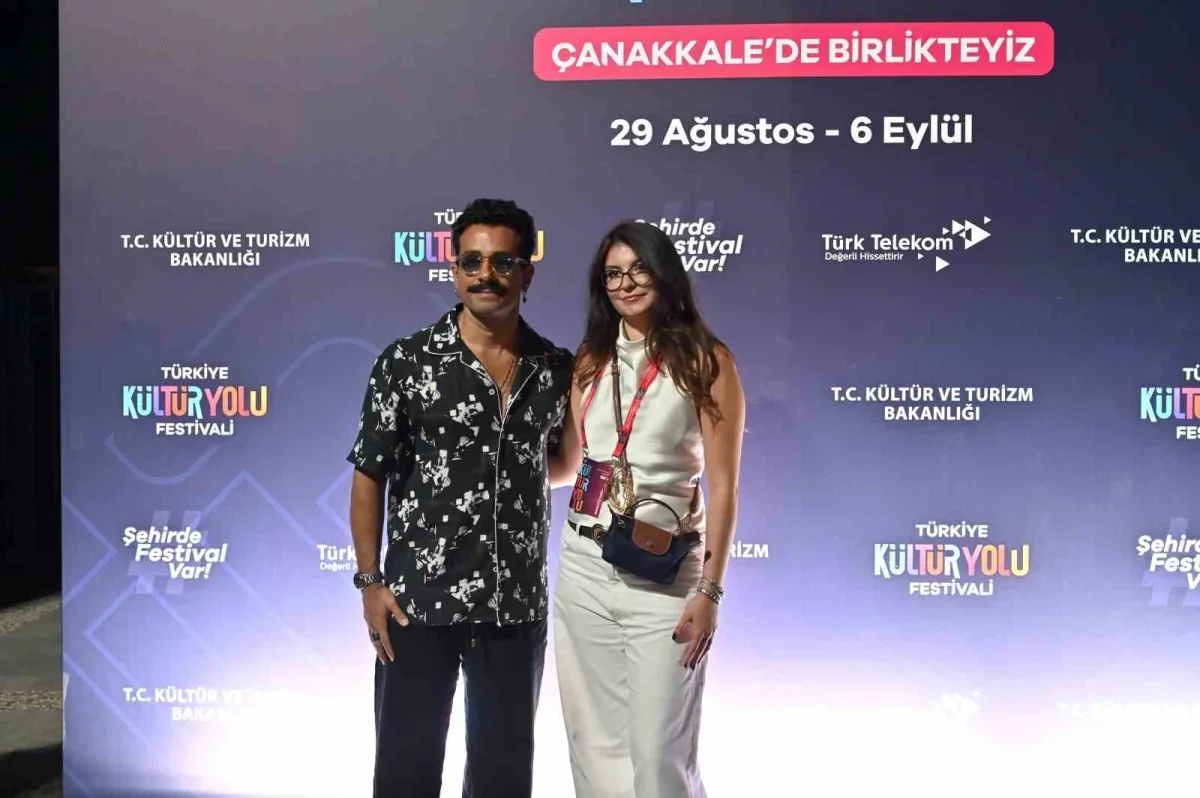 Gökhan Türkmen, Çanakkale Kültür Yolu Festivali'ni coşturdu