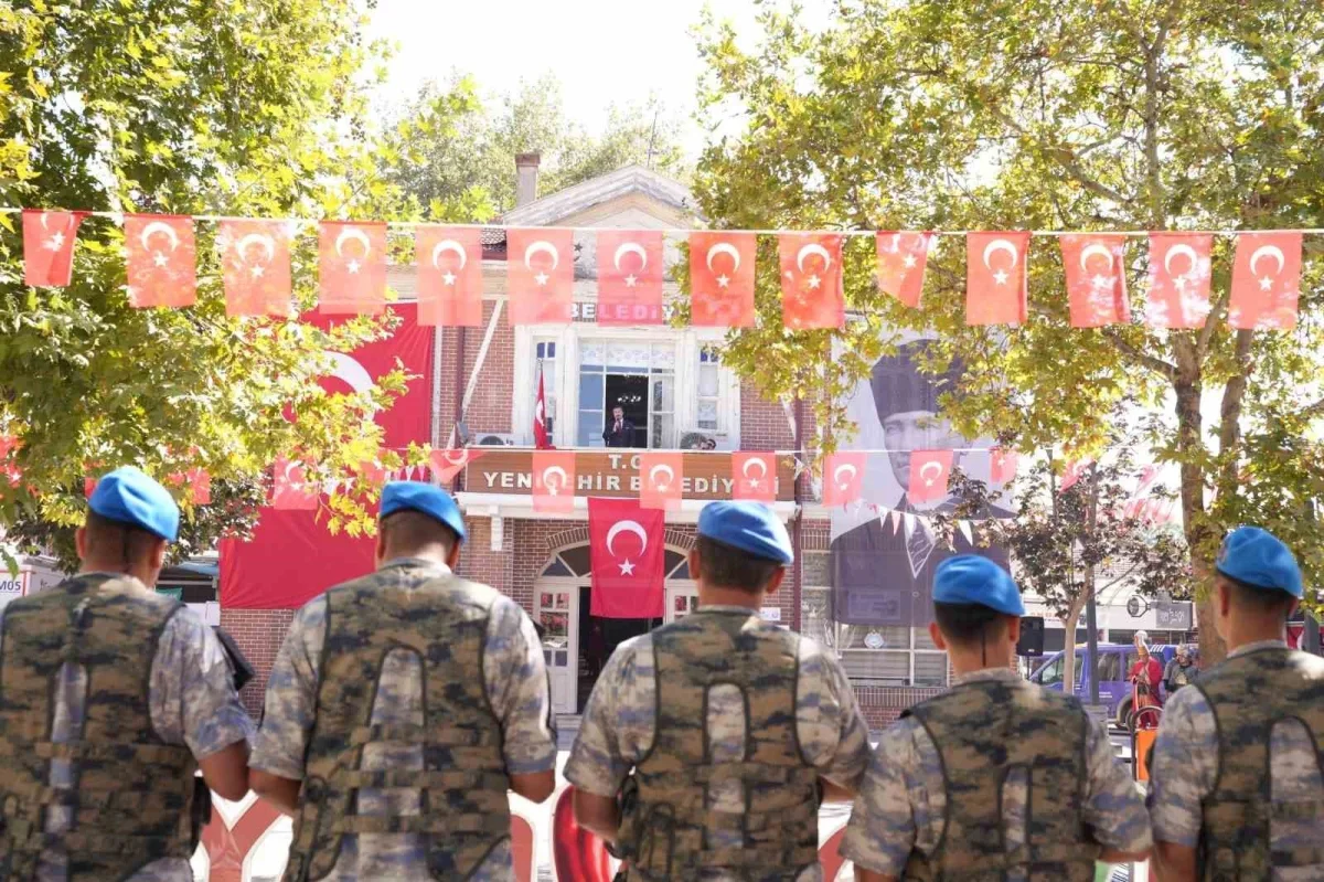 Yenişehir'de kurtuluşun 104. yılı tören ve etkinliklerle kutlandı