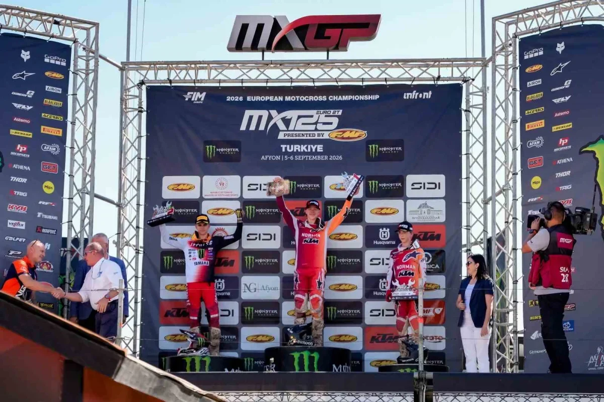 MXGP Türkiye'de dünya şampiyonu Jeffrey Herlings oldu