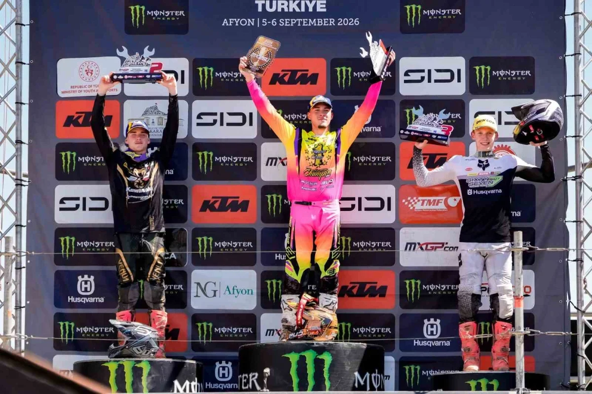 MXGP Türkiye'de dünya şampiyonu Jeffrey Herlings oldu