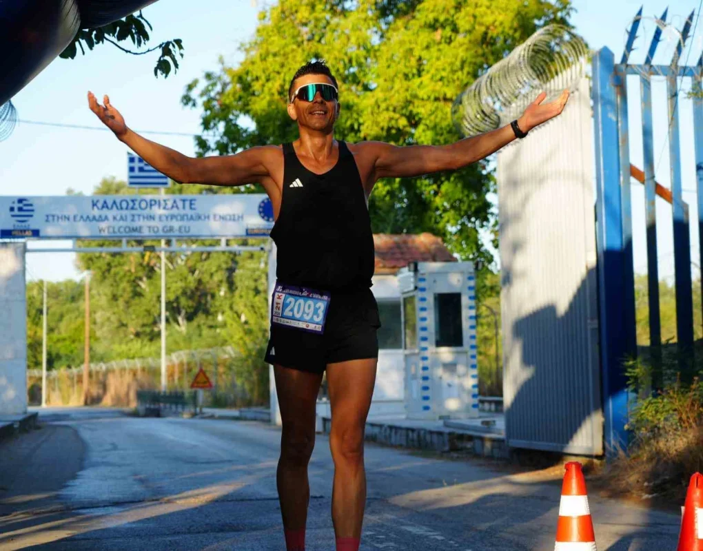 Edirne Maratonu'nda 1071 sporcu Selimiye'de koştu