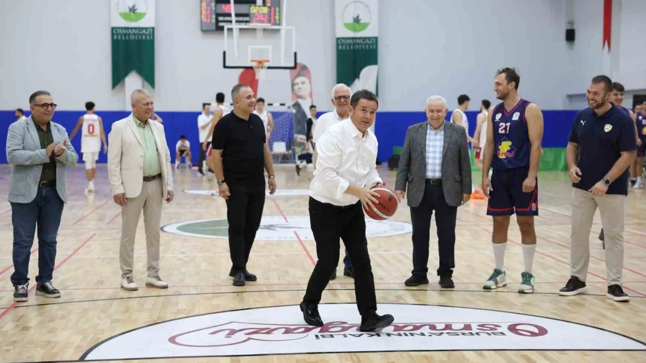 Erkan Aydın'dan Osmangazi'de basketbola tam destek