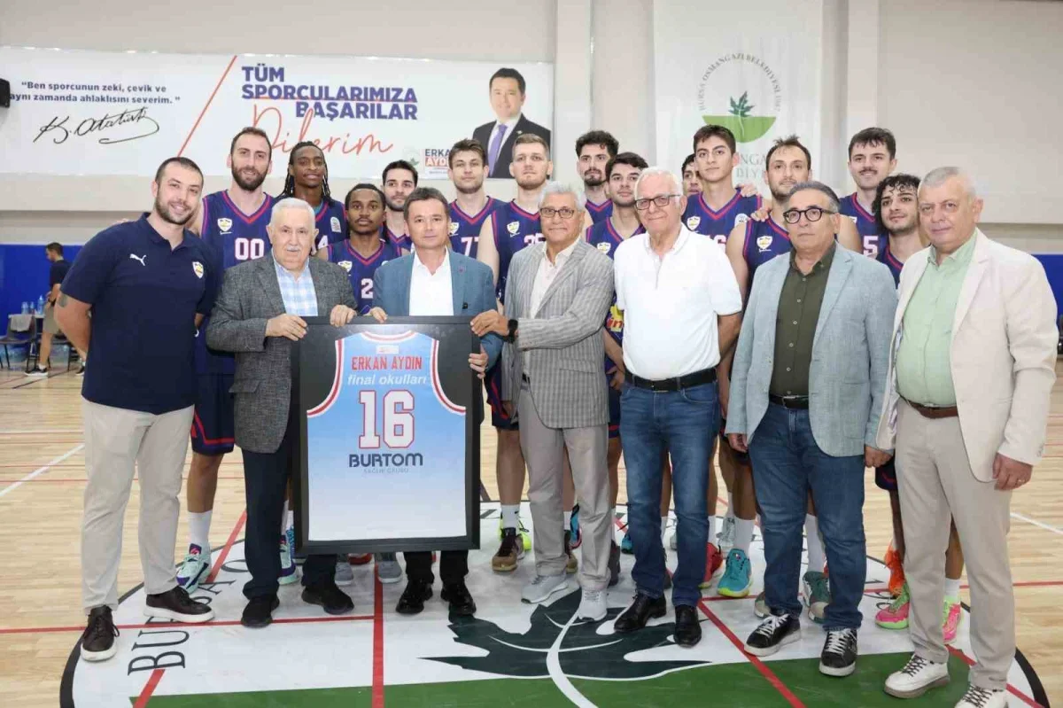Erkan Aydın'dan Osmangazi'de basketbola tam destek