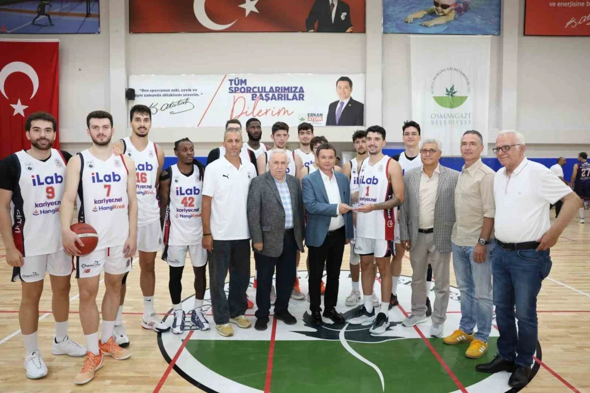 Erkan Aydın'dan Osmangazi'de basketbola tam destek