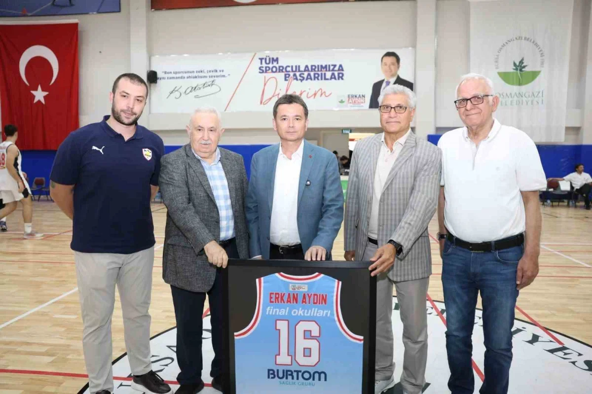 Erkan Aydın'dan Osmangazi'de basketbola tam destek