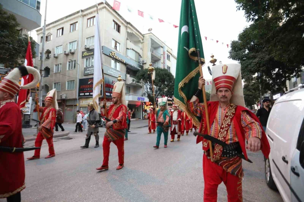 İnegöl'de 6 Eylül kutlamaları kortej ve bando ile sona erdi