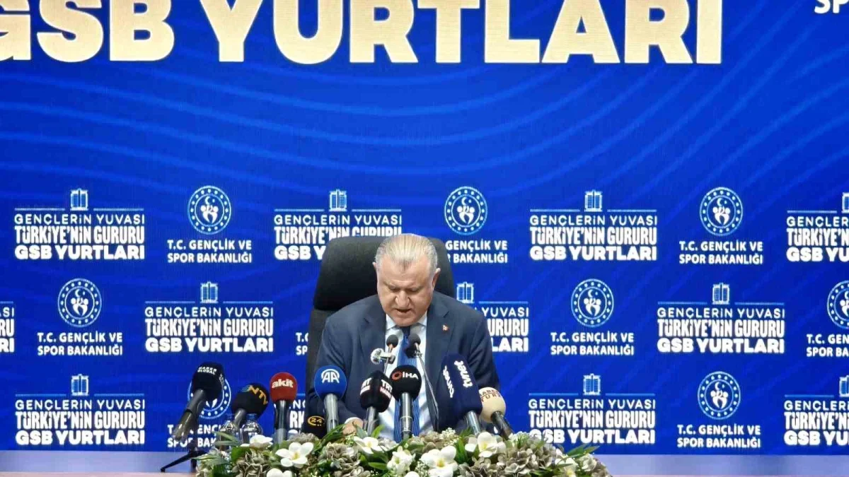 Bakan Bak: Yurt yerleştirmelerinde yüzde 90 ile rekor kırıldı