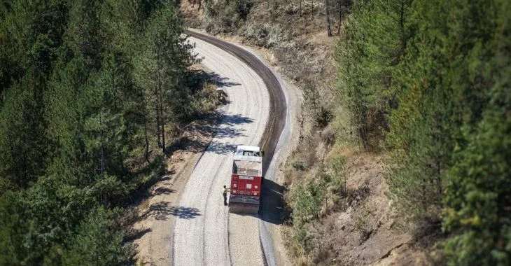 Bursa'da 3 ilçede 50 kilometrelik yol yenileme tamamlandı