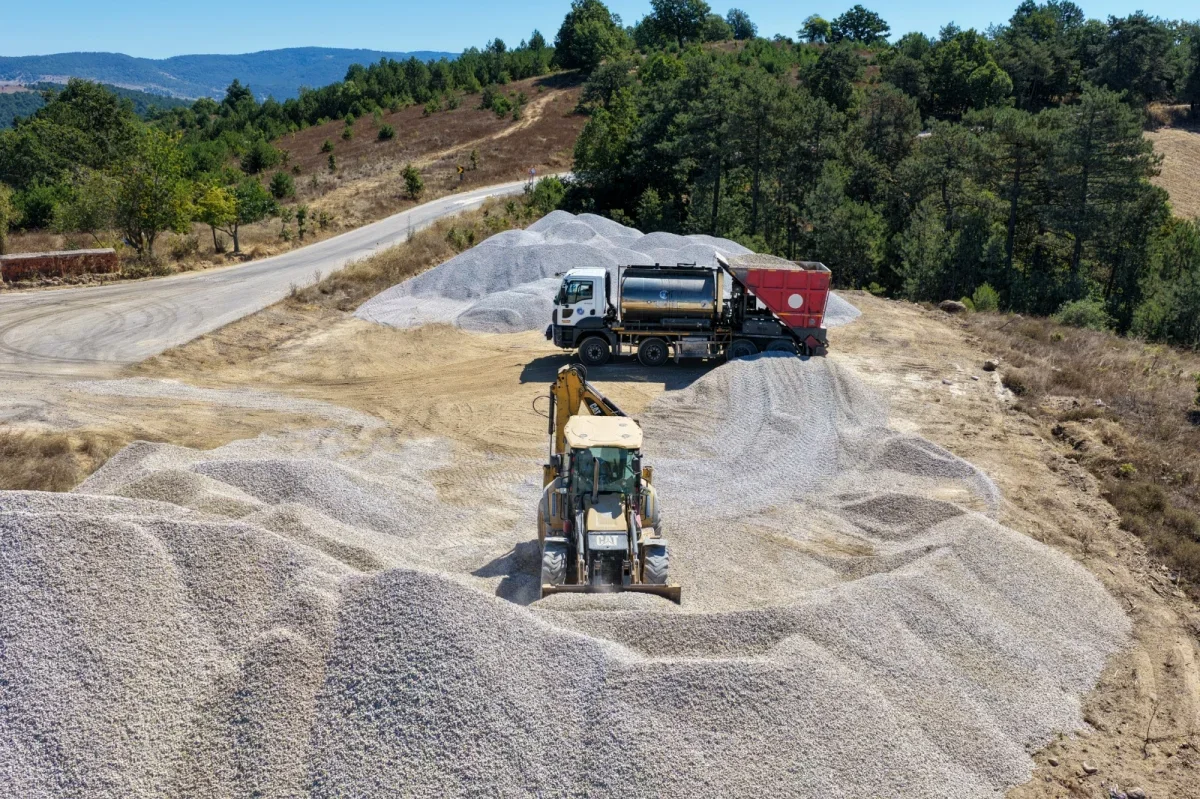Bursa'da 3 ilçede 50 kilometrelik yol yenileme tamamlandı
