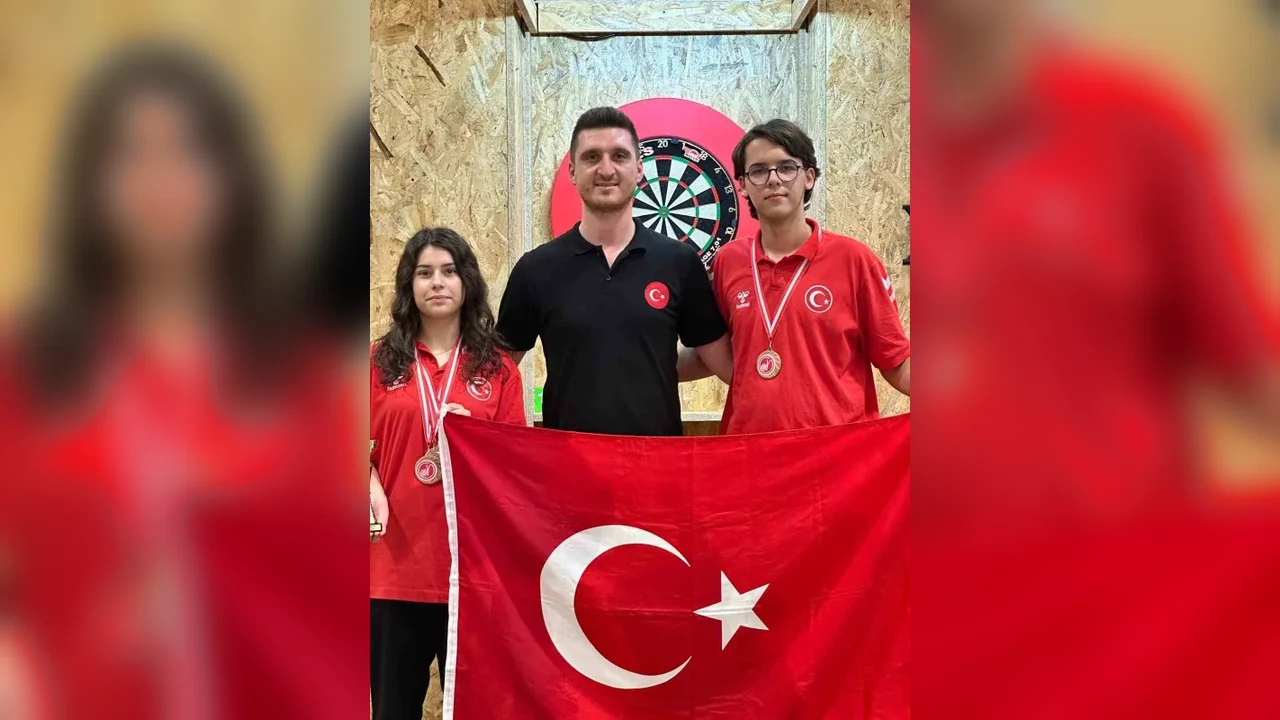 Yıldırımlı dartçılar Avusturya Açık'ta 5 madalya kazandı