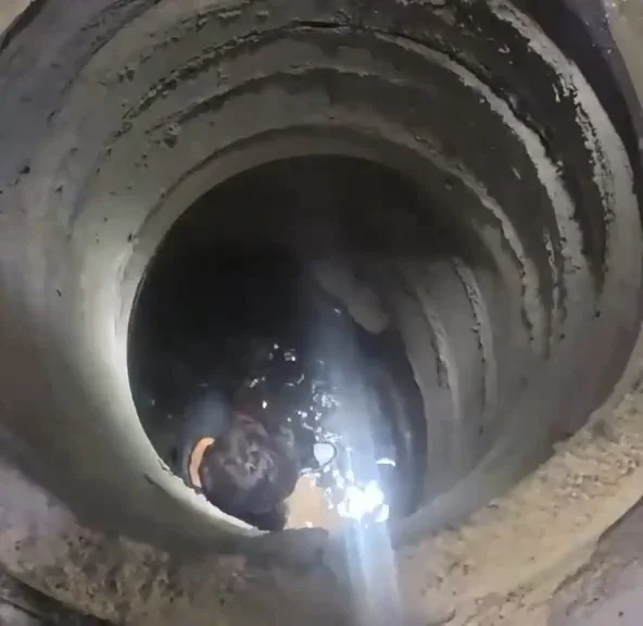 Bursa'da su kuyusuna düşen 12 yaşındaki çocuk kurtarıldı