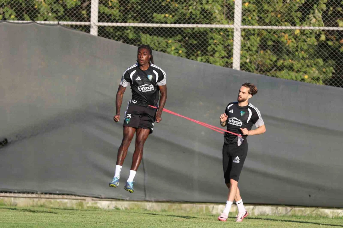 Kocaelispor, Galatasaray deplasmanı öncesi hazırlıklarını sürdürdü