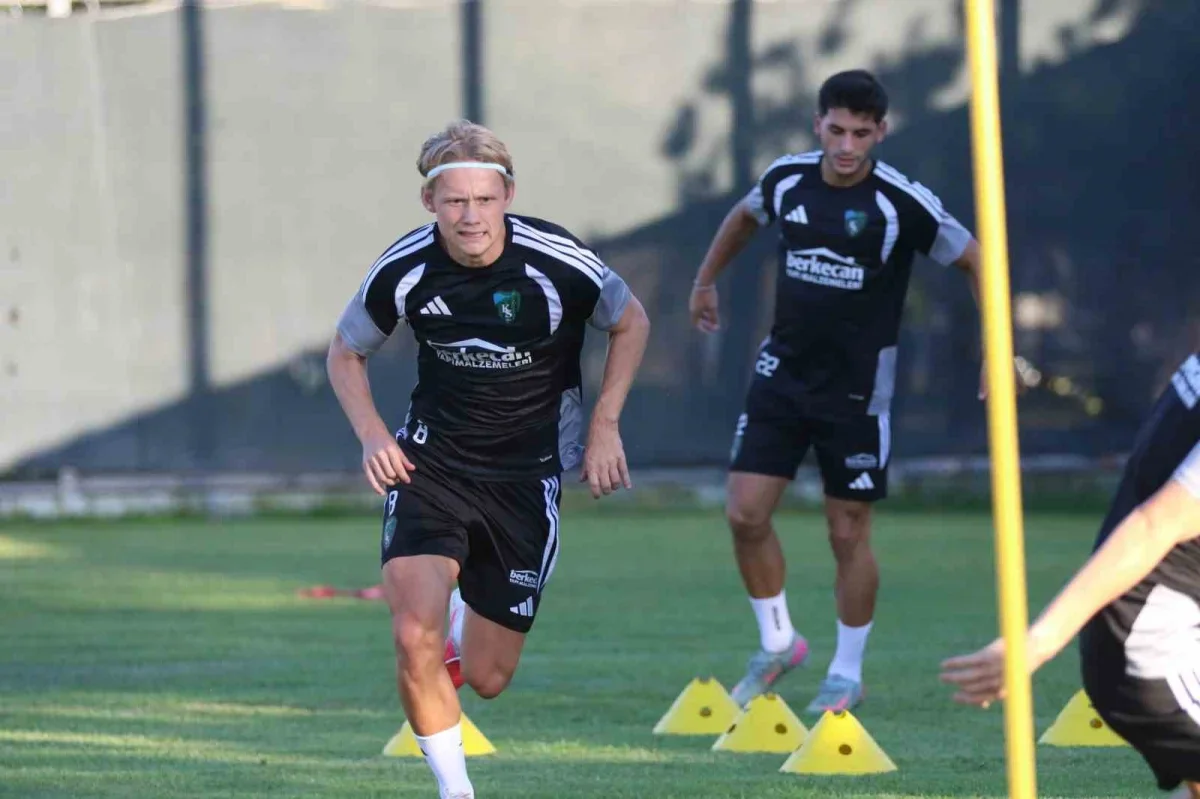 Kocaelispor, Galatasaray deplasmanı öncesi hazırlıklarını sürdürdü