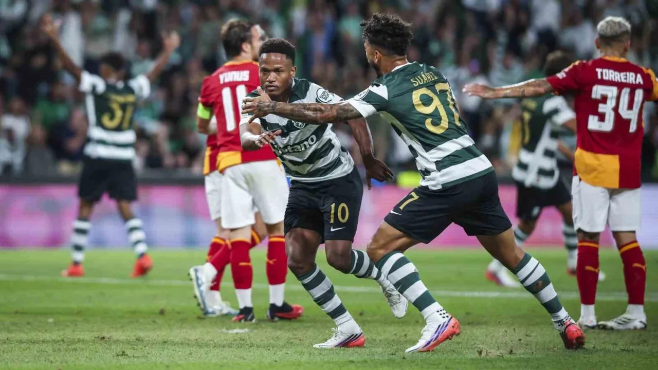 Sporting 3-1 Galatasaray: Şampiyonlar Ligi'nde ilk maç sonucu