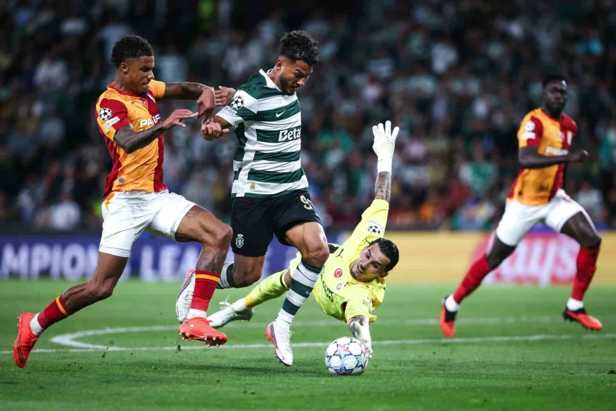 Sporting 3-1 Galatasaray: Şampiyonlar Ligi'nde ilk maç sonucu