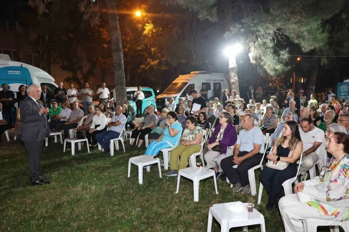 Şadi Özdemir Karaman Mahallesi'nde vatandaşlarla buluştu