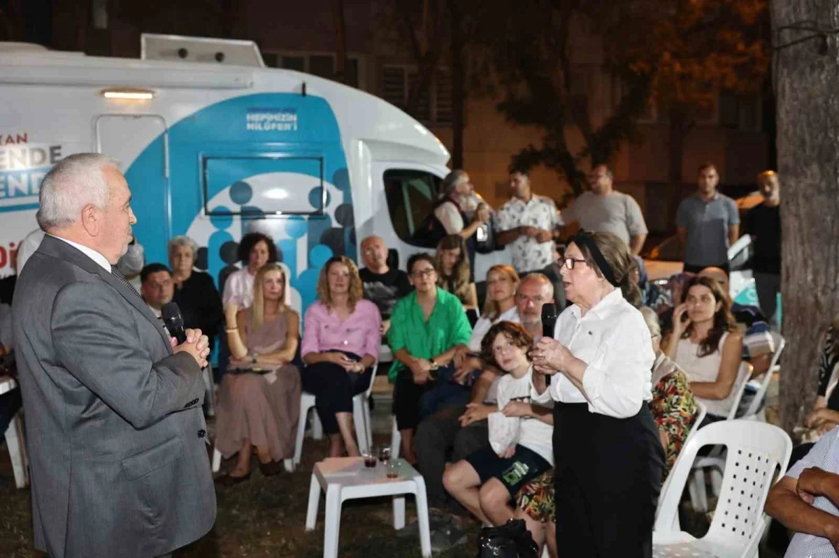Şadi Özdemir Karaman Mahallesi'nde vatandaşlarla buluştu