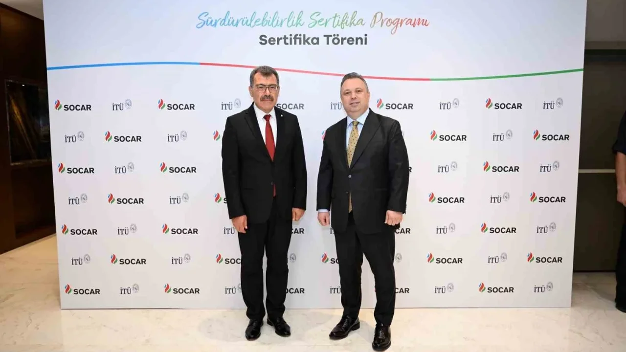 SOCAR Türkiye ve İTÜ sürdürülebilirlik sertifika programı tamamlandı