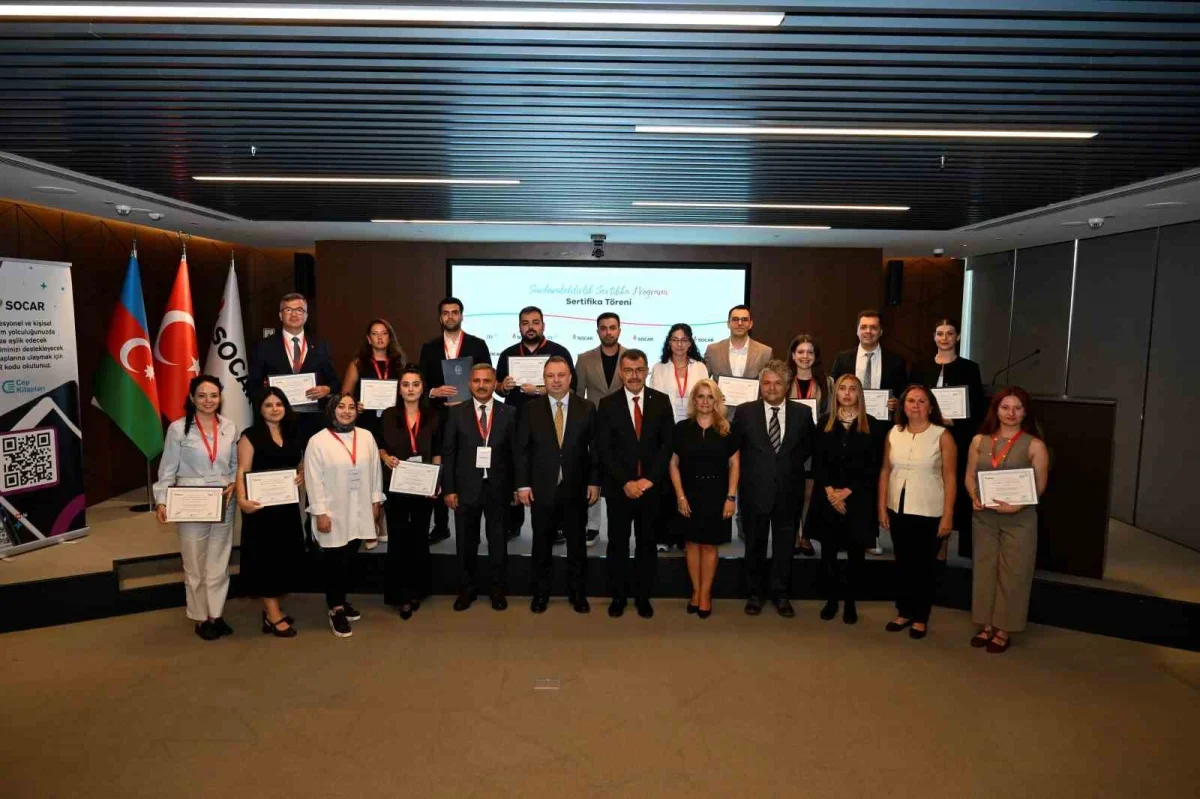 SOCAR Türkiye ve İTÜ sürdürülebilirlik sertifika programı tamamlandı