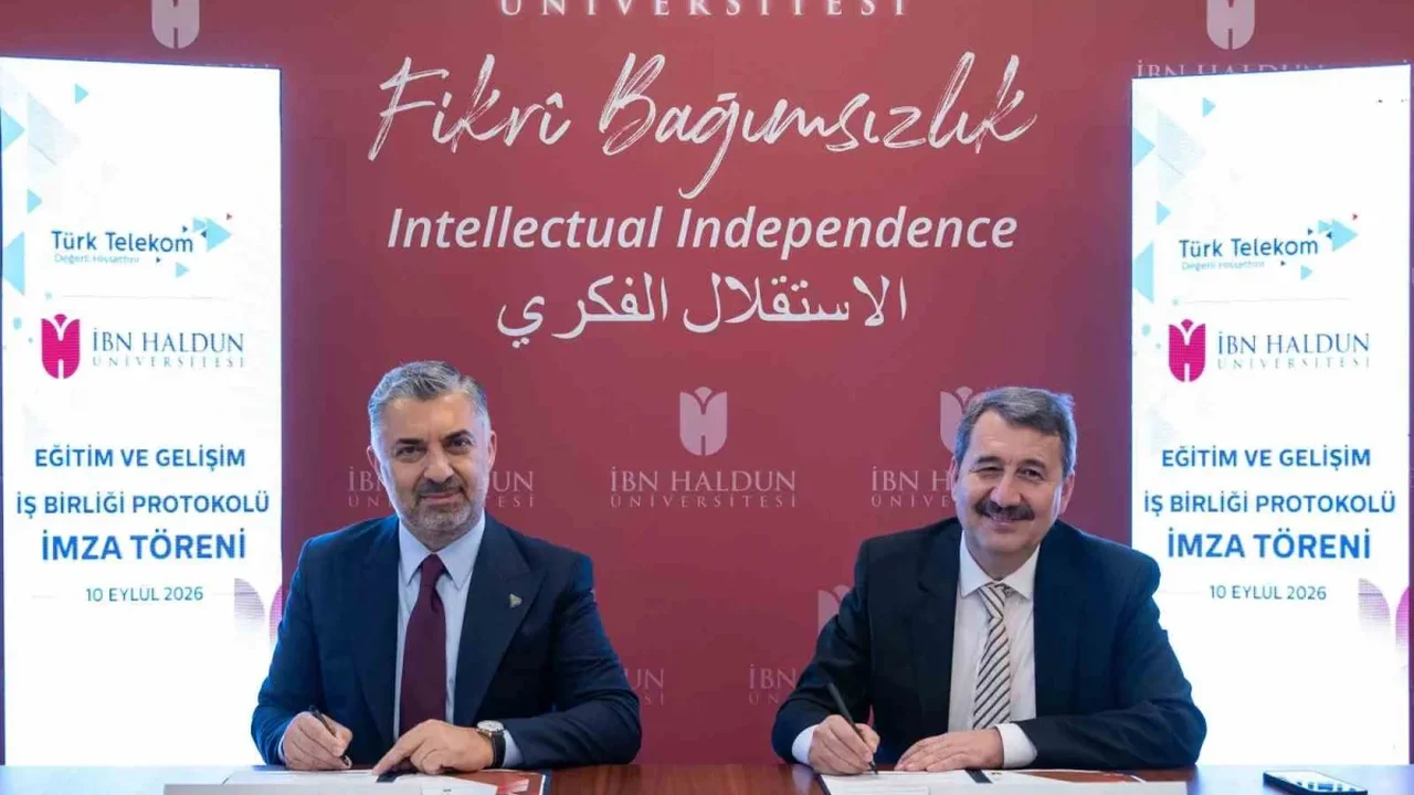 Türk Telekom ve İbn Haldun Üniversitesi'nden eğitim iş birliği
