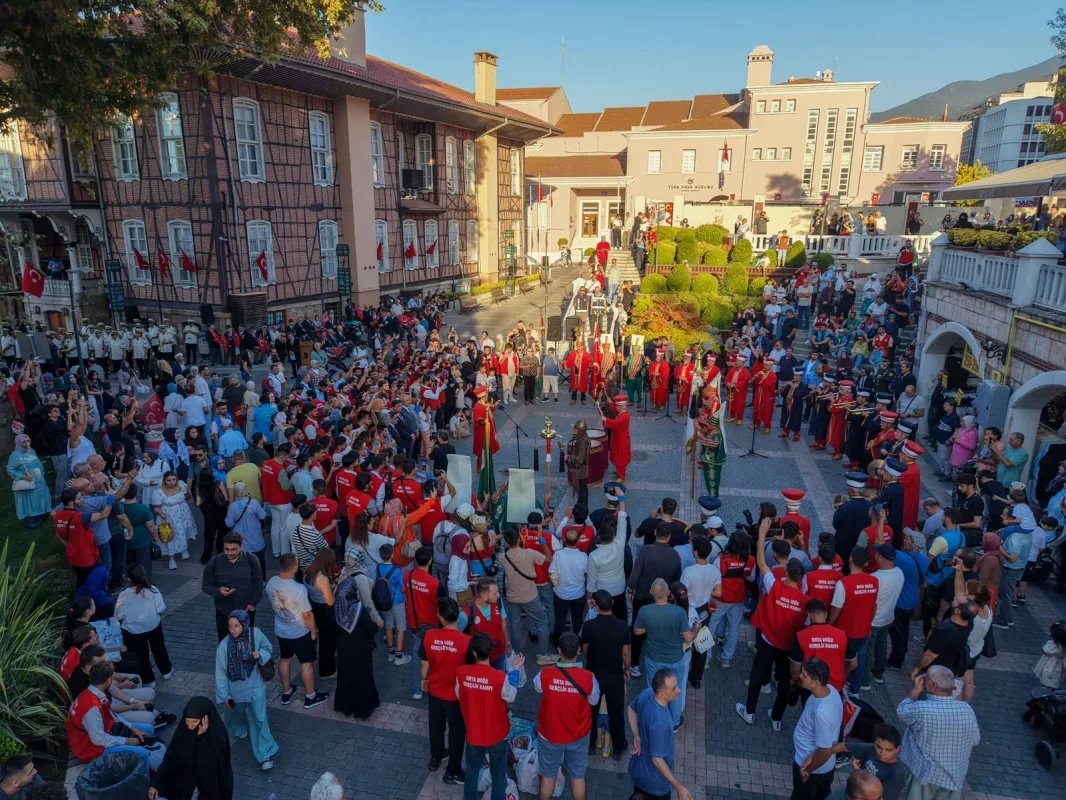 Bursa'nın kurtuluşu Orhangazi Parkı'nda törenle anıldı